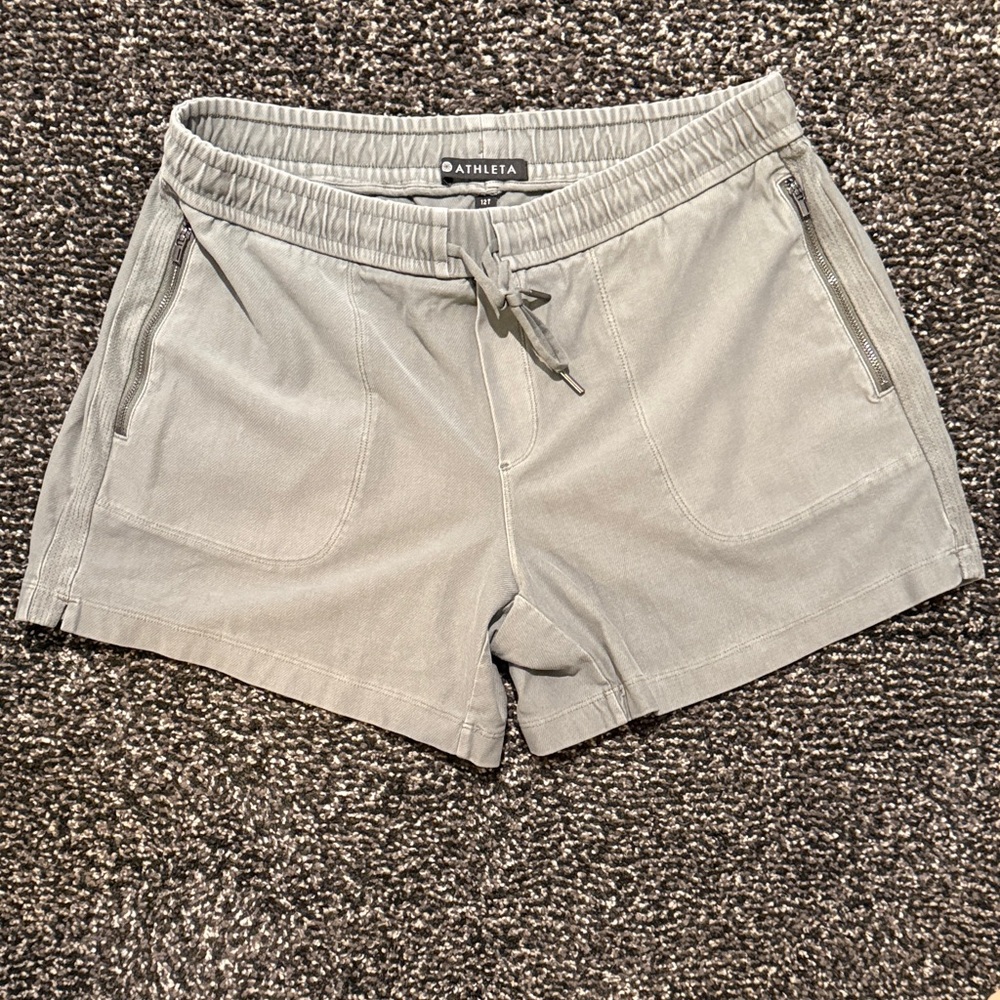 Athleta Women's Light Gray Athletic Shorts